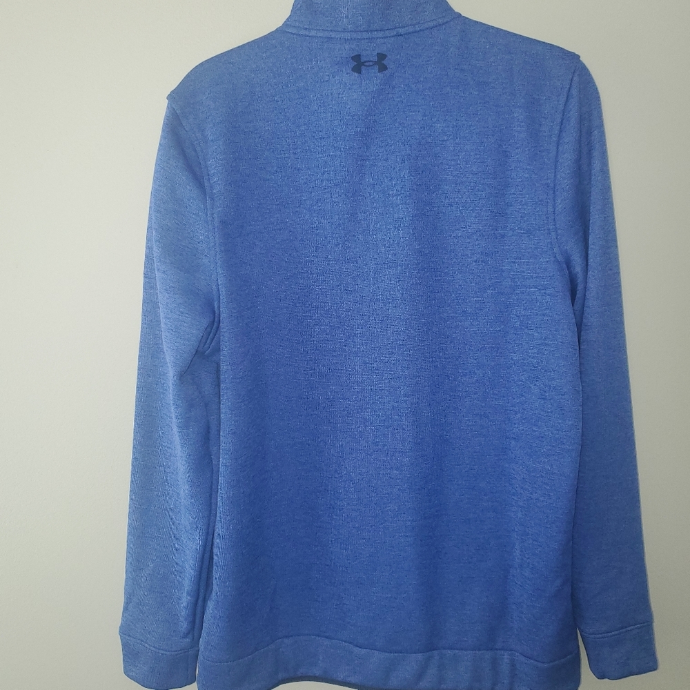 Under Armour Men's Blue Golf Pullover - Picture 2 of 5